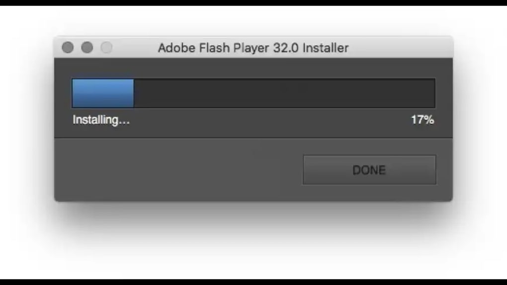 install flash player for only one user account mac os